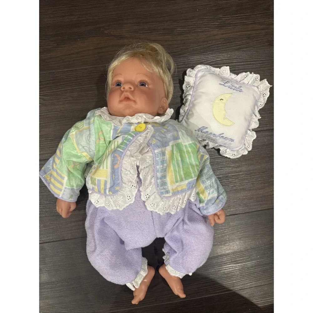 Weighted Lee Middleton Doll Collection Little Moonbeam Lifelike 969/1000 2000s